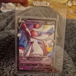 Pokemon TCG Celebrations Dark Sylveon v SWSH134 Black Star Promo Card - Image 1