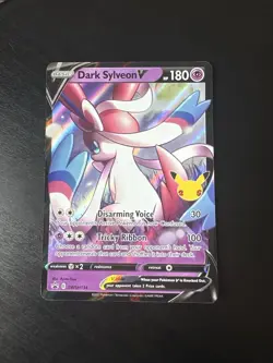 Pokemon TCG Celebrations Dark Sylveon v SWSH134 - Image 1