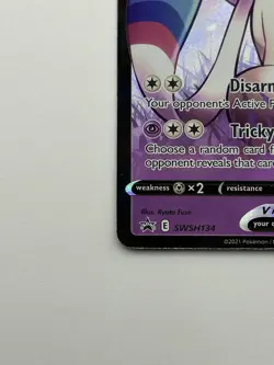 Dark Sylveon V - SWSH134 - Celebrations Black Star Promo - MP - Pokemon TCG - Image 4