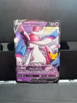Pokemon TCG: Dark Sylveon V Promo - SWSH134 - Celebrations - Image 1