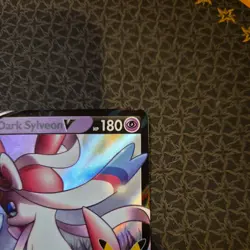 Pokemon TCG Dark Sylveon v SWSH134 Black Star Promo Card Celebrations - Image 3