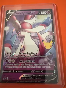 Pokemon TCG Celebrations Dark Sylveon v SWSH134 - Image 1