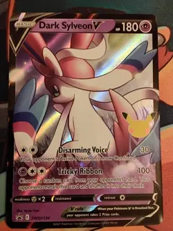 Pokemon TCG Celebrations Dark Sylveon v SWSH134 - Image 1