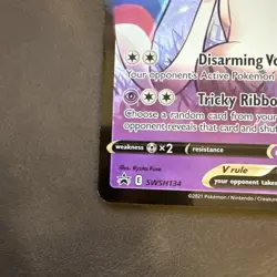 Pokemon TCG Dark Sylveon v SWSH134 Black Star Promo Celebrations Regular Size - Image 5