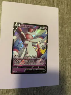 Pokemon Card TCG - Dark Sylveon V SWSH134 Celebrations - Black Star Promo - NM - Image 1
