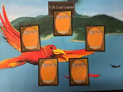 MTG *5 Foil Basic Land Guild Watermark (1 per type)* (NM) Ravnica Launch Party - Image 2