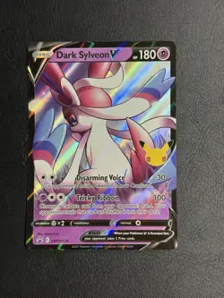 Pokemon Card TCG - Dark Sylveon V SWSH134 Celebrations - Black Star Promo - NM ⭐ - Image 1