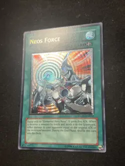 Neos Force - STON-EN039 - Ultimate Rare Unlimited NM Yugioh - Image 2