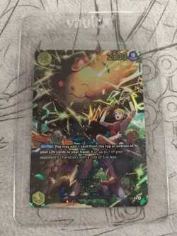 One Piece TCG: Zeus SP | OP11-106 | OP15-EB04 | Pikachu Nami | NM | English - Image 1
