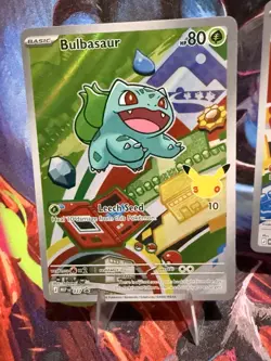Pokemon TCG First Partner Illustration Collection Series 1 Kanto Starter Set - Image 3