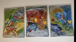 Pokemon TCG: First Partner Illustration Collection Series 1 - Kanto Starter Set - Image 1