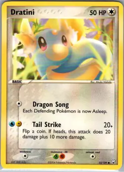 Dratini 53/109 Non Holo Team Rocket Returns - Pokemon Card - NM - Image 1