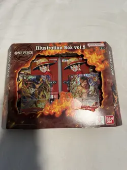 One Piece Card Game Illustration Box vol. 5, Brand New, Factory Sealed, In hand - Image 1