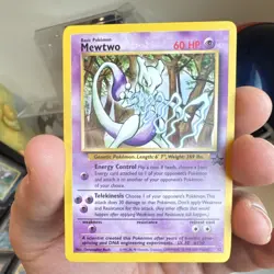 Pokemon Mewtwo Wotc Promo 12/53 Regular Promo 60 HP Basic Card - Image 1
