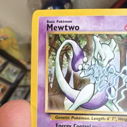 Pokemon Mewtwo Wotc Promo 12/53 Regular Promo 60 HP Basic Card - Image 5