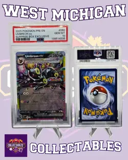 Umbreon ex - (Prismatic Evolutions Stamp) 060/131 PSA 10 GEM MINT - Image 1