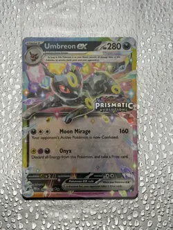 Umbreon ex - (Prismatic Evolutions Stamp) 060/131 - SEALED PROMO - Image 1