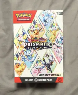 Pokemon TCG Scarlet & Violet Prismatic Evolutions Booster Bundle New SEALED! - Image 1