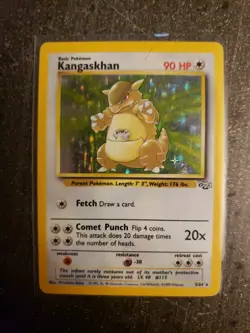 Pokemon TCG Kangaskhan 5/64 - Jungle Holo - Image 1