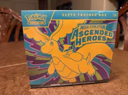 Pokemon Mega Evolution Ascended Heroes Elite Trainer Box Sealed New ships ASAP - Image 1