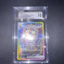 Umbreon ex 161 SIR Pokemon Prismatic Evolutions CGC 10 Gem Mint - Image 2