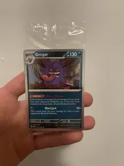 Pokemon TCG Gengar 050/088 Eb Games Perfect Order Stamped Sealed English Promo - Image 1