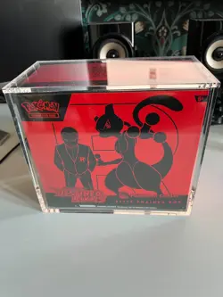 Pokemon Center Destined Rivals Elite Trainer Box ETB Sealed with Acrylic Case - Image 1