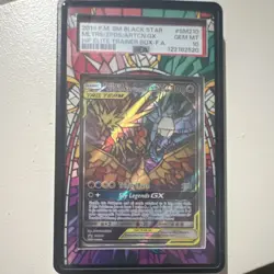 Pokemon Moltres & Zapdos & Articuno GX SM210 Black Star Promo Holo PSA 10 - Image 1