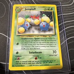 JUMPLUFF 9/64 HOLO RARE NEO REVELATION POKEMON UNLIMITED HOLO LP - Image 1