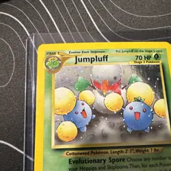 JUMPLUFF 9/64 HOLO RARE NEO REVELATION POKEMON UNLIMITED HOLO LP - Image 2