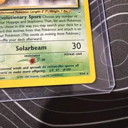 JUMPLUFF 9/64 HOLO RARE NEO REVELATION POKEMON UNLIMITED HOLO LP - Image 5