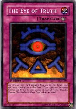 The Eye of Truth #PSV-010 Yugioh 1st Edition Lightly played - Image 1