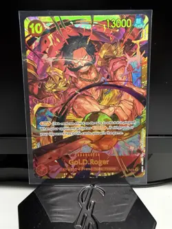 One Piece Gol.D.Roger OP09-118 Emperors in the New World SEC Foil Rush Card - Image 1