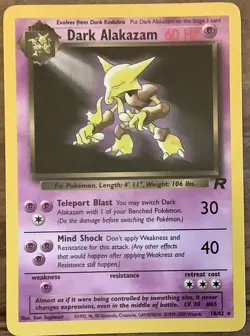 Pokemon Team Rocket Rare Cards, Dark Blastoise, Charizard, Dragonite you Choose! - Image 2