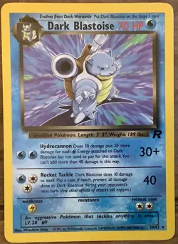 Pokemon Team Rocket Rare Cards, Dark Blastoise, Charizard, Dragonite you Choose! - Image 4