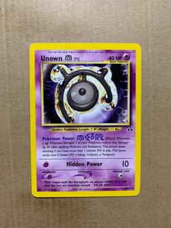 Unown [M] 49/75 Neo Discovery - Uncommon Pokemon Card - NM - Image 1