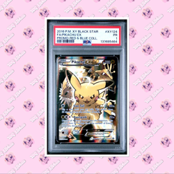PSA 1 Pikachu EX XY124 Holo Rare Black Star Promo Card 'B' TCGKITTEN - Image 1