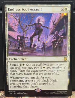 Endless Foot Assault 8 Commander TMNT Teenage Mutant Ninja Turtles NM Card MTG - Image 1