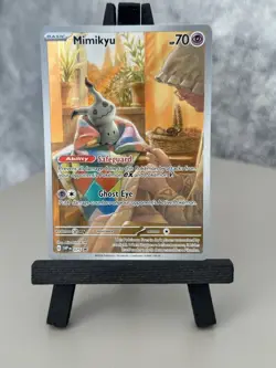 Pokemon Card Mimikyu 075 Black Star Promo Near Mint - Image 1