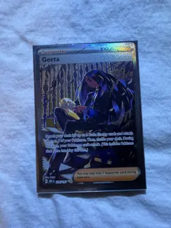 Geeta 226 2023 Pokemon Obsidian Flames Special Illustration Rare Card NM+ - Image 1