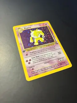 Pokemon Card - Hypno Fossil 23/62 Rare 1st Edition - Holo LP - Image 3