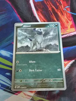 Absol – 063/094 – Phantasmal Flames – Reverse Holo Near Mint Pokemon Card TCG - Image 1