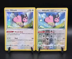 Pokemon Card Miltank 126/189 Reverse & Holo Rare Astral Radiance Bundle Set - Image 1