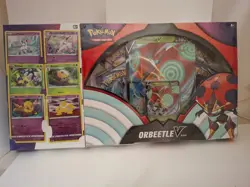 "POKEMON" ORBEETLE V BOX" TCG BOOSTER PACKS TRADING CARDS - Image 1