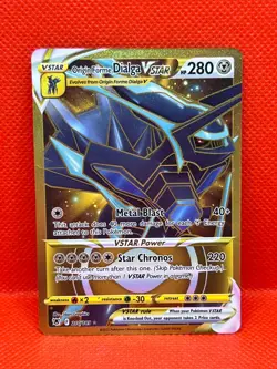 Pokemon Tcg Origin Forme Dialga VSTAR 210/189 - Image 1