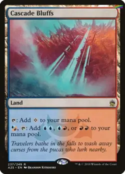 Cascade Bluffs [A25 - 237] - NM [Foil] TCG MTG - Image 1