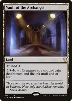 Vault of the Archangel - Commander Legends: Baldur's Gate - NM MTG - Image 1