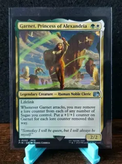 MTG Magic The Gathering x Final Fantasy Garnet, Princess of Alexandria U 0222 - Image 1