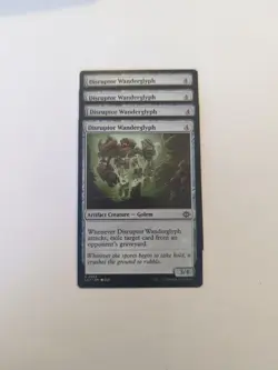 (4) Disruptor Wanderglyph *PLAYSET* The Lost Caverns of Ixalan Regular NM MTG - Image 1