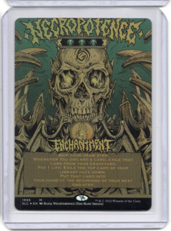 MTG TCG Secret Lair: 30th Anniversary Countdown Kit Necropotence #1995 Foil - Image 1